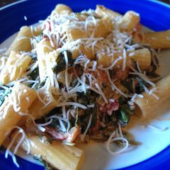 A picture of Italian Sausage Rigatoni.