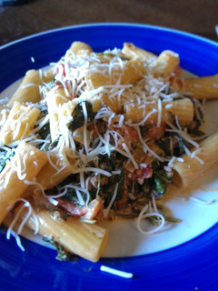 A picture of Italian Sausage Rigatoni.