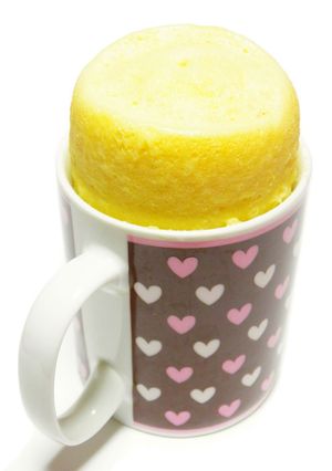 A picture of Rice Flour Mug Cup Cake.