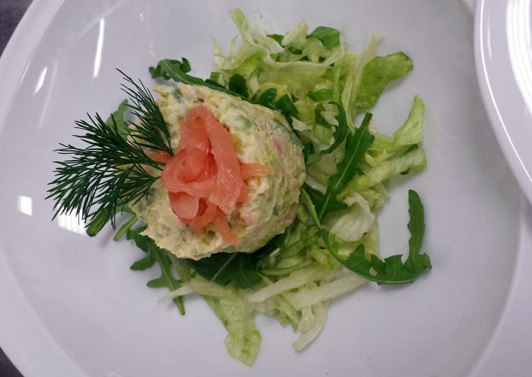 Step-by-Step Guide to Prepare Favorite Smoked salmon and avacado mousse