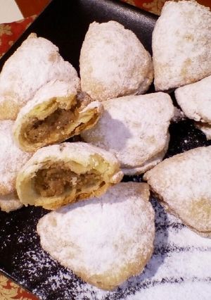 Gluténmentes leveles kifli, diótöltelékkel! recept fotója