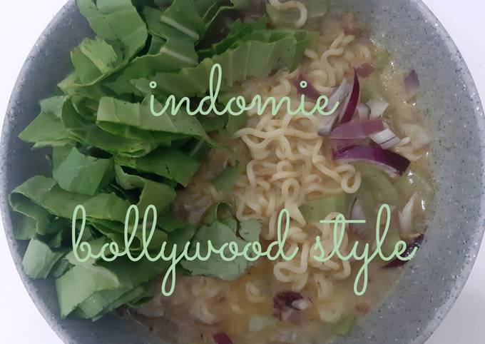 Resep Indomie bollywood style Anti Gagal