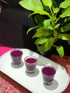 A picture of Jamun Shots.