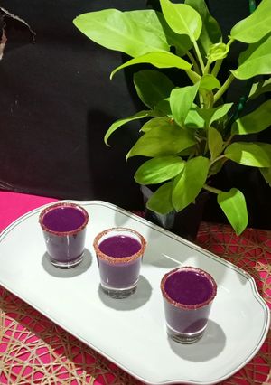 A picture of Jamun Shots.