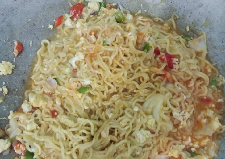 Resep Mie nyemek simple Sempurna