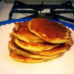 A picture of Greek yogurt Pancakes.