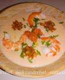 Крем-суп🥣 з червоною рибою🐟 з креветками 🦐/Cream soup🥣 with red fish🐟 with shrimp🦐