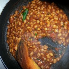 A picture of Remixed Baked Beans.