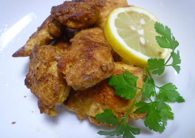 Recipe of Favorite Light and Airy Chicken Tender Piccata, Curry Flavor