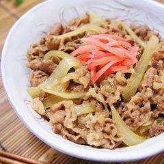 A picture of Fluffy and Soft Beef Bowl.