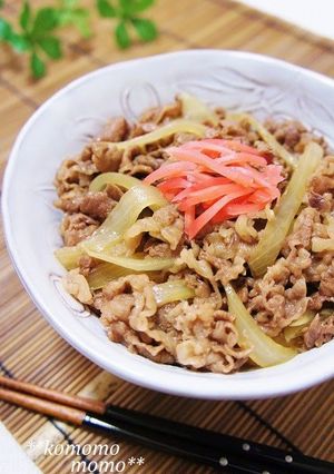 A picture of Fluffy and Soft Beef Bowl.