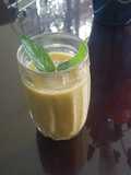 Smoothie de papaya y menta