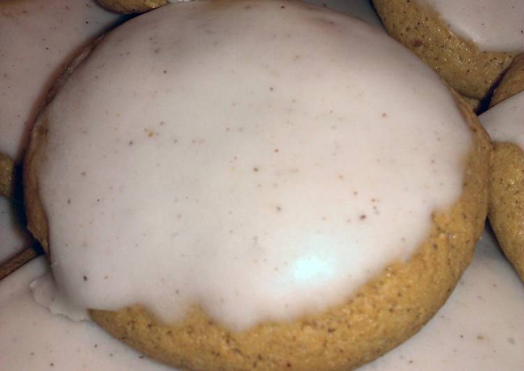 Steps to Make Quick ICED PUMPKIN COOKIES