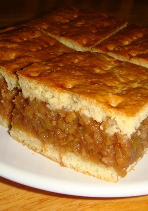Házi almás pite recept fotója