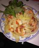 Tôm rim mặn ngọt