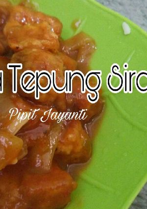 Foto resep Tuna Tepung Siram Saus