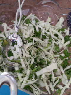 A picture of Taco Slaw.