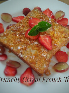 Foto resep Crunchy Cereal French Toast