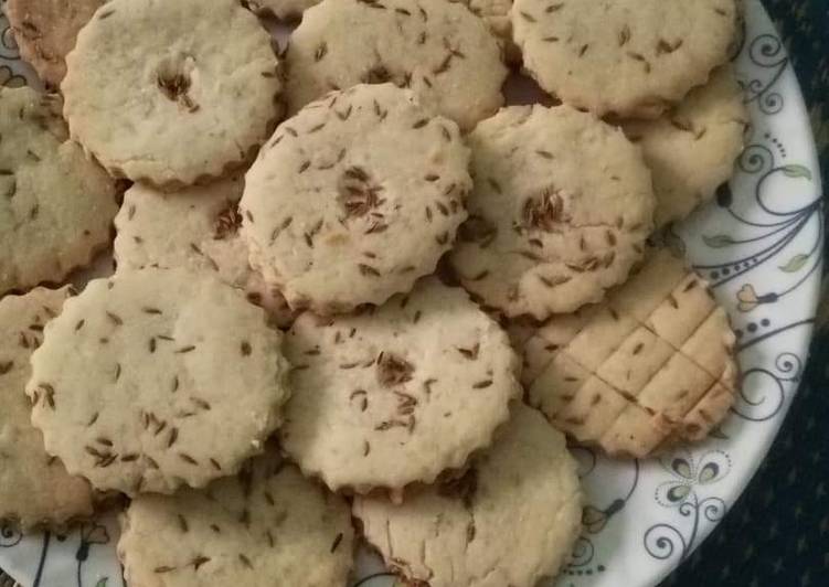 WORTH A TRY! Recipes Zeera biscuits. #cookpadramzan