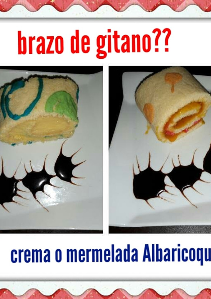 Una foto de Brazo de gitano decorado a mi manera