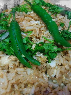 A picture of Egg Rice.