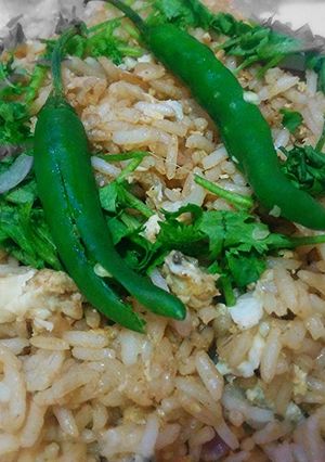 A picture of Egg Rice.