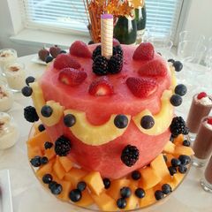 A picture of Summer Fruit Cake.