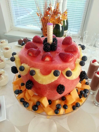 How To Prepare Summer Fruit Cake which So Delicious