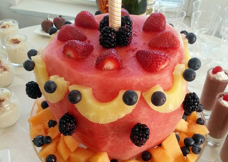 Recipe of Award-winning Summer Fruit Cake