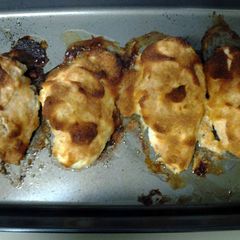 A picture of Quick and easy parmesan crusted chicken.