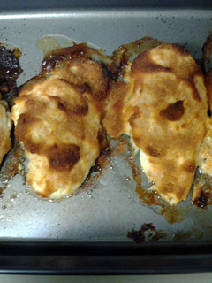 A picture of Quick and easy parmesan crusted chicken.