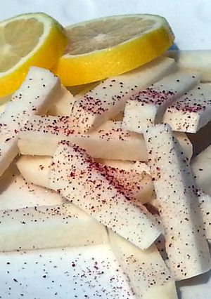 A picture of Jicama Vegan Salad.