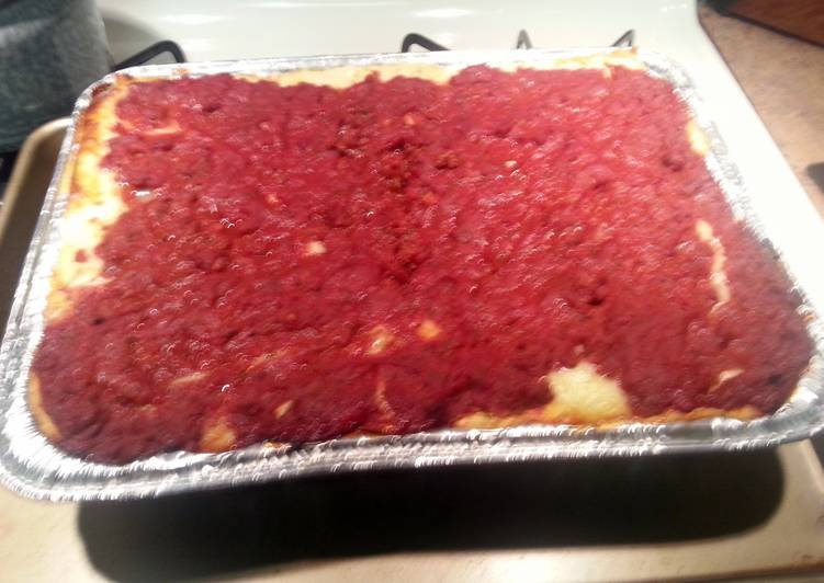 Mom's Lasagna - makes 2 trays