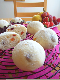 A picture of Fruit Bread (White Yogurt Bread).
