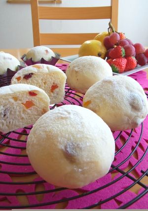 A picture of Fruit Bread (White Yogurt Bread).