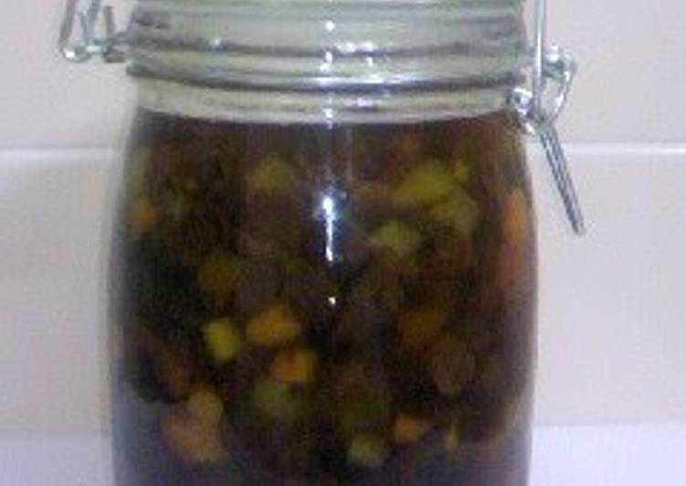 Dried Fruits Preserved in Rum