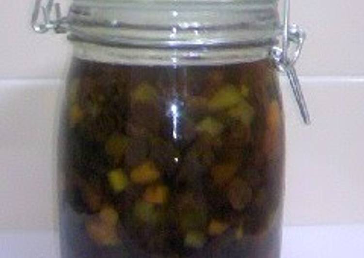 Recipe of Dried Fruits Preserved in Rum