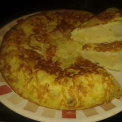 A picture of Low fat Spanish omelette.