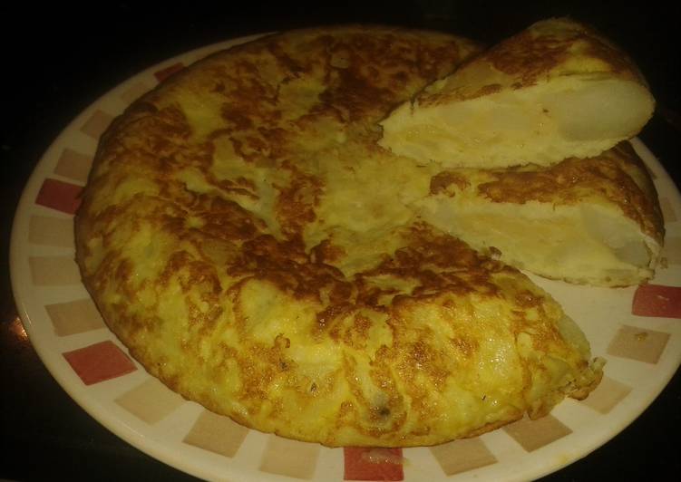 Simple Way to Make Ultimate Low fat Spanish omelette