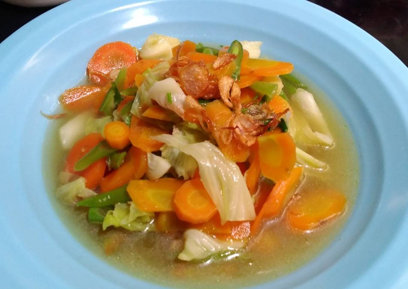 25. Sup Sayuran Goreng