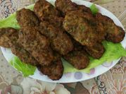 A picture of chicken fried kebabs