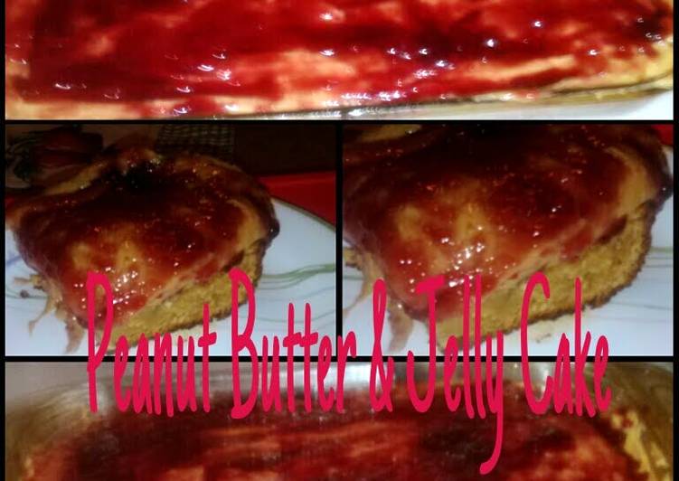 Simple Way to Make Favorite Peanut Butter & Jelly Cake