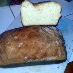 A picture of Homemade white bread.