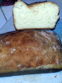 A picture of Homemade white bread.