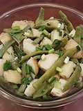 Flat Beans & Potato Summer Salad