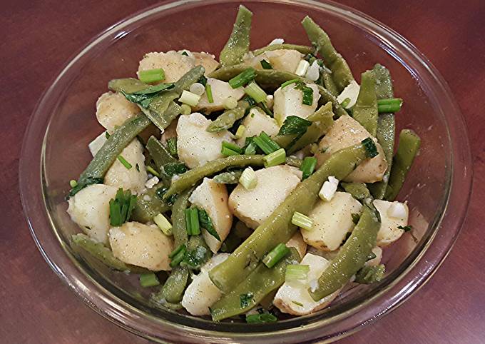 Recipe: Perfect Flat Beans & Potato Summer Salad