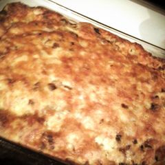A picture of Mama's brunch casserole.