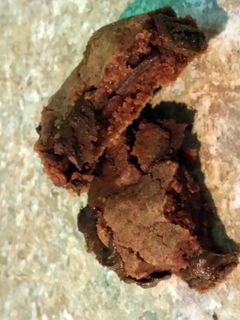 A picture of double chocolate chunk cookie.