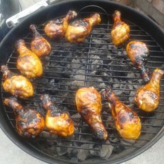 Sweet and spicy teriyaki chicken. A picture of Sweet and spicy teriyaki chicken..