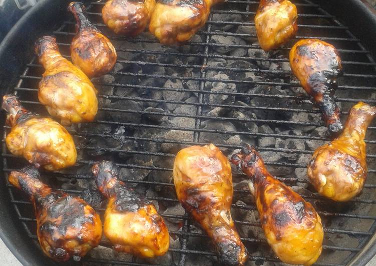 Sweet and spicy teriyaki chicken. Sweet and spicy teriyaki chicken.